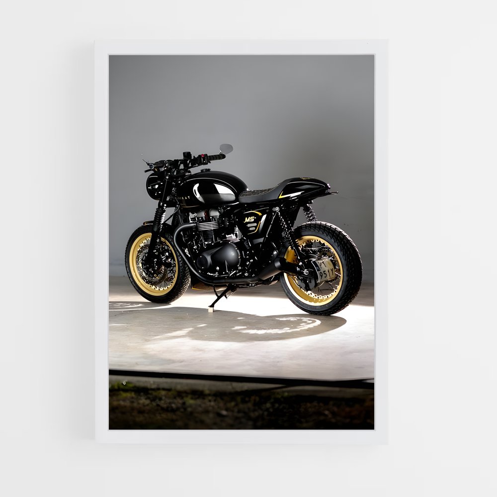 Poster Speed twin élégant – affiche Triumph (vue 3)